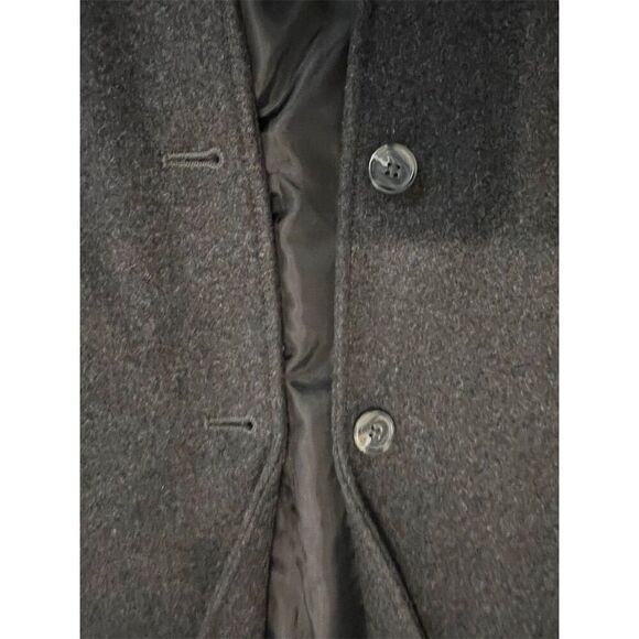 Gap Men's Gray Wool Blazer Jacket Size L Two-Button - Picture 11 of 12